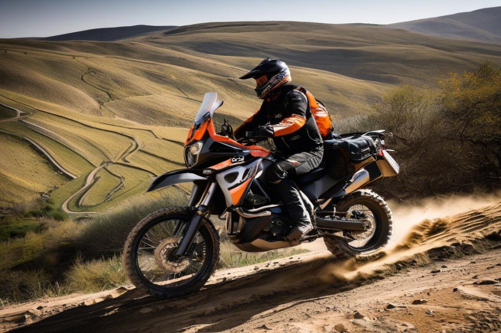 Mejores Prácticas Para Motociclismo De Aventura Fuera De Camino