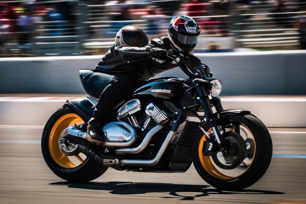 Comparando Diferentes Carreras De Arrastre De Motocicletas