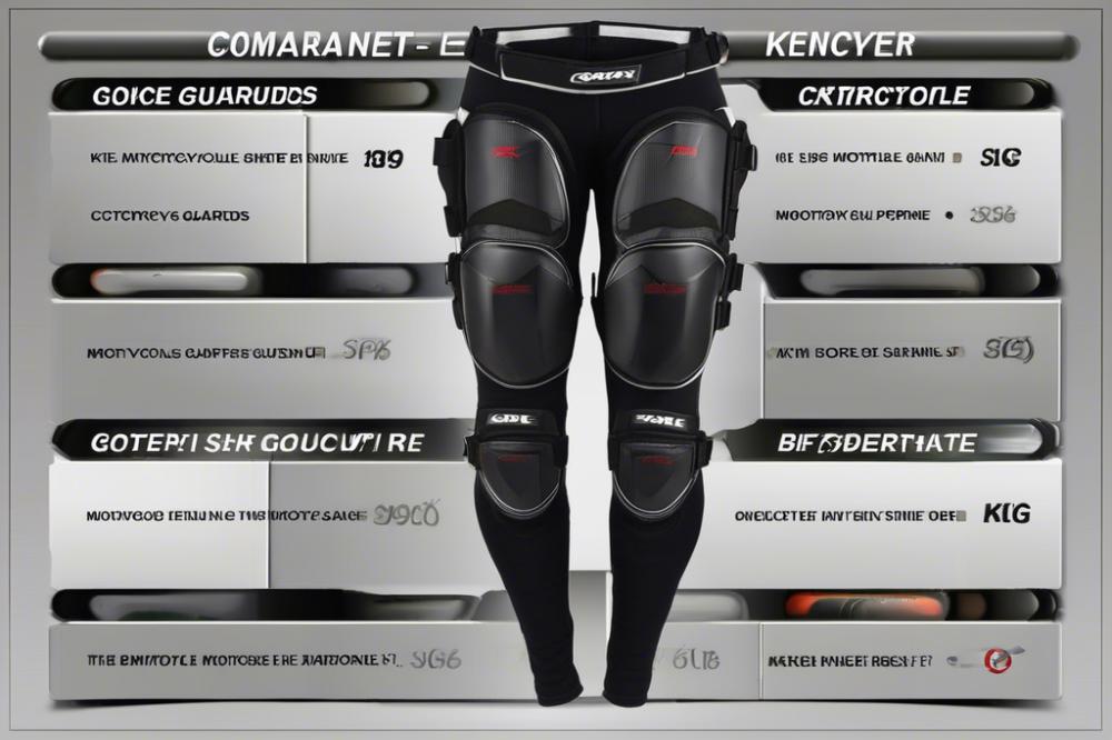 comparing-different-motorcycle-knee-guards