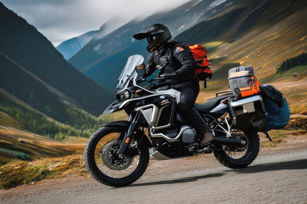 Como Navegar Equipo De Motocicleta De Aventura