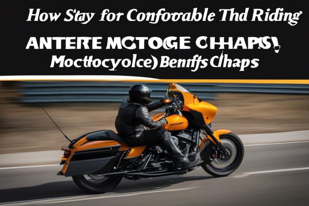 Como Mantenerse Cómodo Con Chaps De Motocicleta