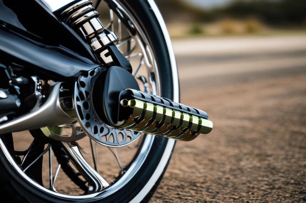 Haciendo Tu Viaje Cómodo Con Soportes Para Los Pies De Motocicleta